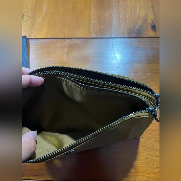 lululemon athletica Camel Brown Double Zip Wallet Wristlet Pouch - Picture 4 of 5